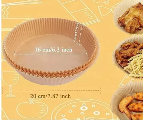 Miniatura 2 de canastilla papel freidora x 100 redondo